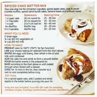 Nomu Spiced Cake Batter Mix